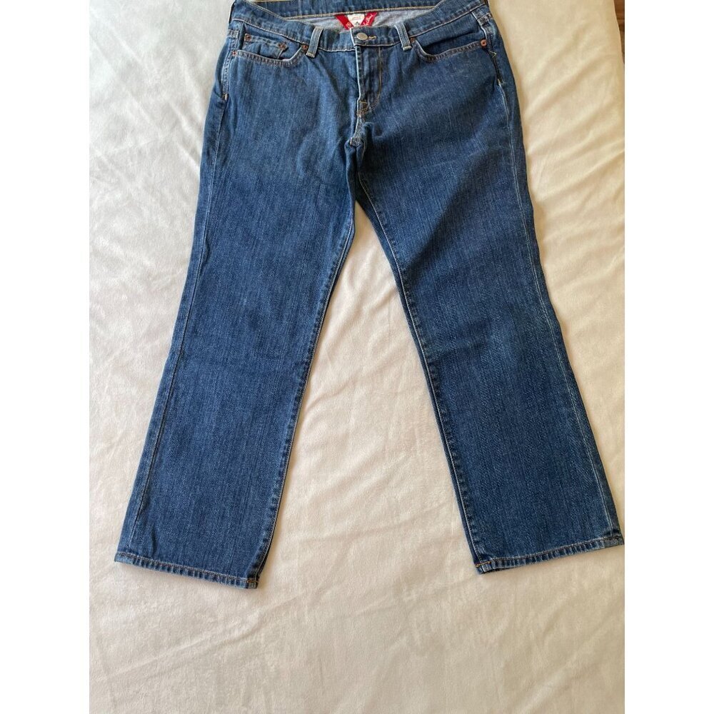 Lucky Brand Women's Jeans Size 6/28 Straight Leg Denim Made In USA